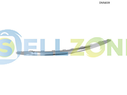 Χρωμιωμένη επένδυση για αεροτομή μπροστινού προφυλακτήρα Mercedes E-Class W213 (2016–2020) – DMb839